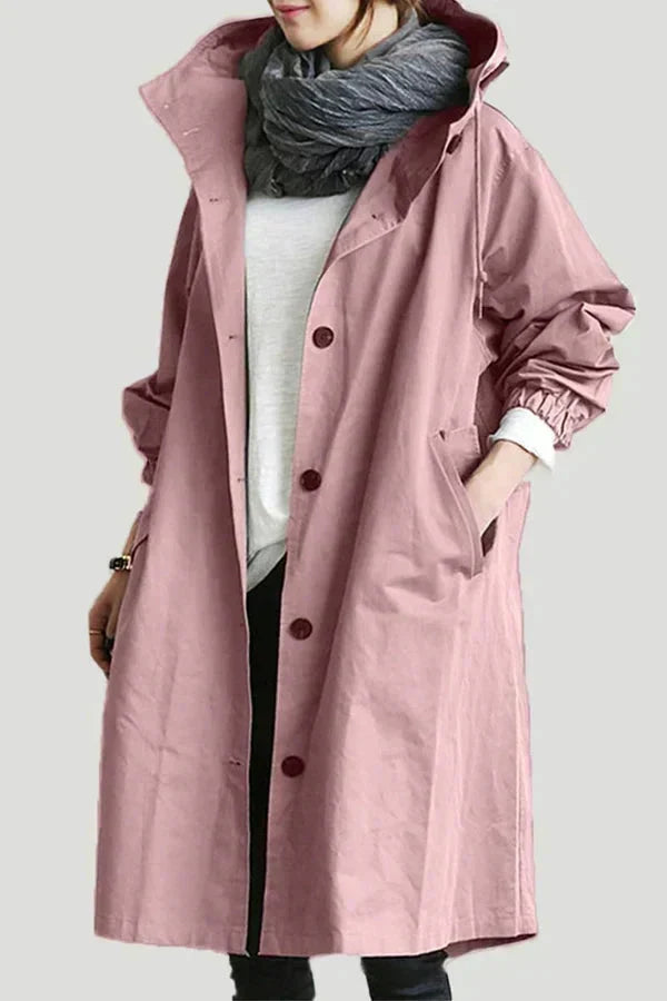 Women's Waterproof Raincoat | Hooded Breathable Jacket