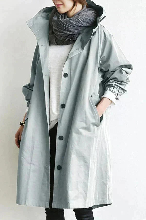 Women's Waterproof Raincoat | Hooded Breathable Jacket