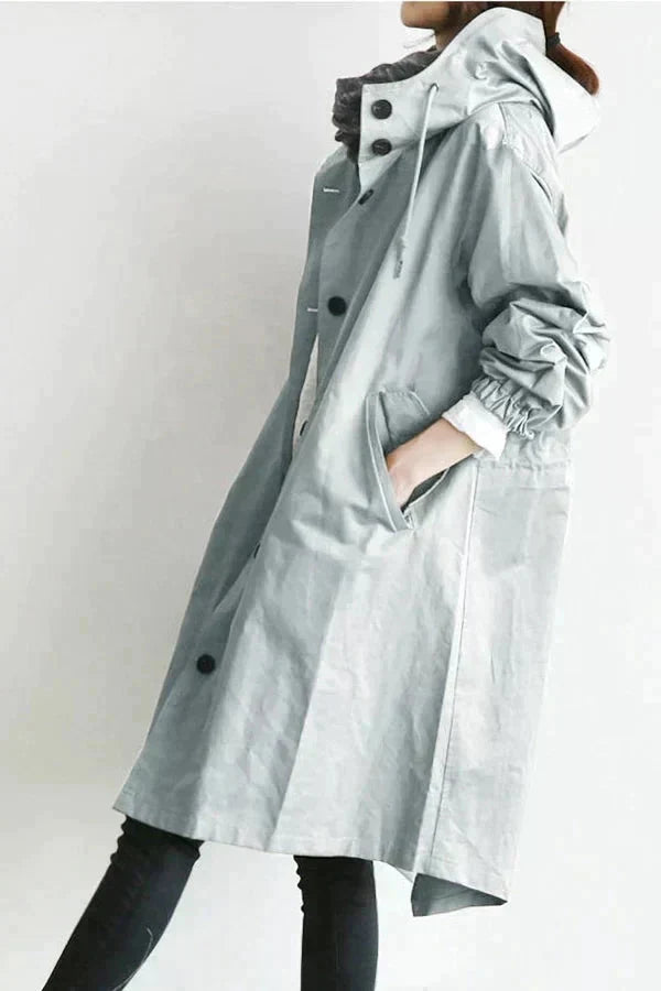 Women's Waterproof Raincoat | Hooded Breathable Jacket
