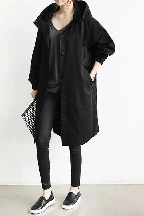 Women's Waterproof Raincoat | Hooded Breathable Jacket