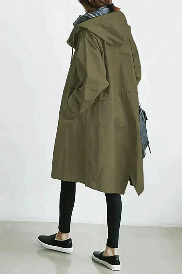 Women's Waterproof Raincoat | Hooded Breathable Jacket