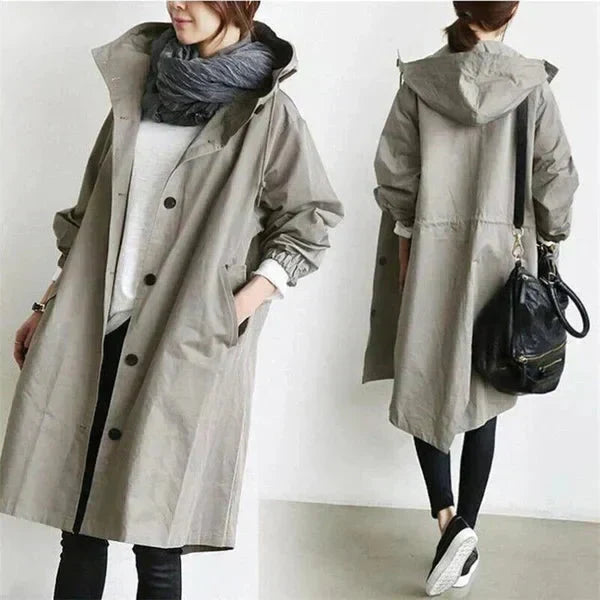 Women's Waterproof Raincoat | Hooded Breathable Jacket